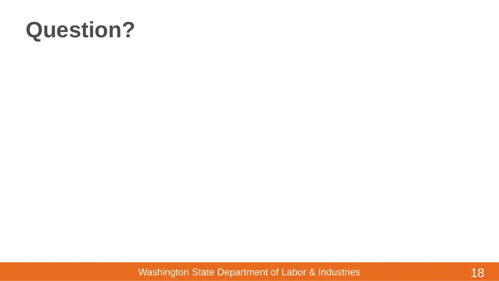 ESHB 1817/RCW 49.80 High Hazard Facilities - - slide 18 of 19