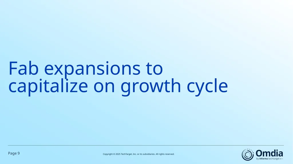 2026 Trends to Watch: Semiconductors Omdia - slide 9 of 53