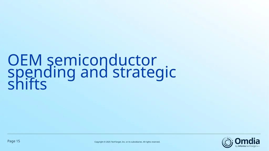 2026 Trends to Watch: Semiconductors Omdia - slide 15 of 53