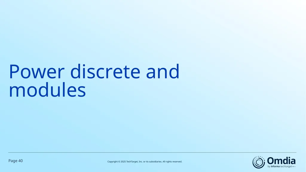 2026 Trends to Watch: Semiconductors Omdia - slide 40 of 53