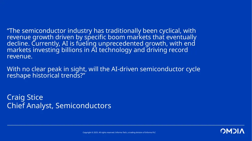2026 Trends to Watch: Semiconductors Omdia - slide 5 of 53