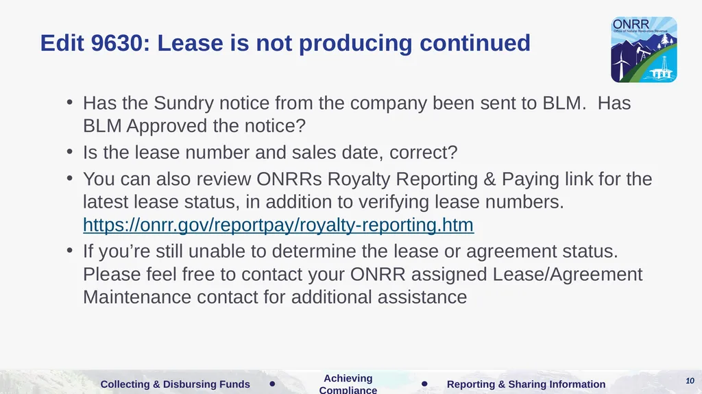 Reporter Online Training Housekeeping All - slide 10 of 21