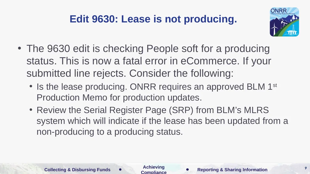 Reporter Online Training Housekeeping All - slide 9 of 21