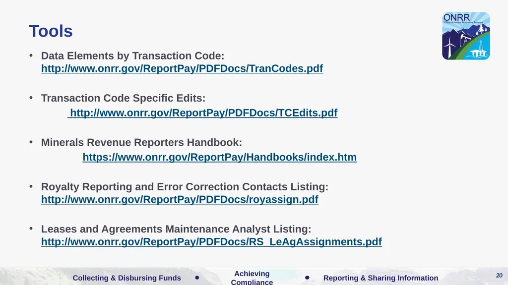 Reporter Online Training Housekeeping All - slide 20 of 21