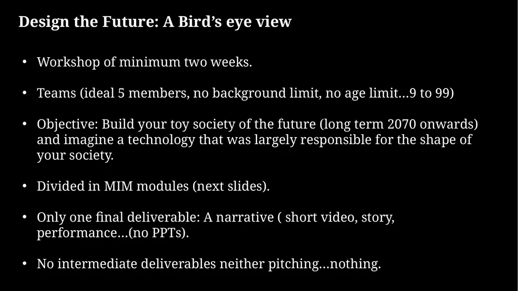 Design the Future Why, what, how and what else…a - slide 4 of 9