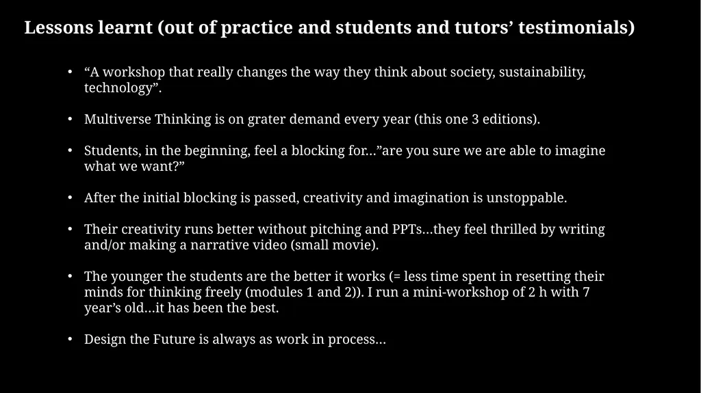 Design the Future Why, what, how and what else…a - slide 6 of 9