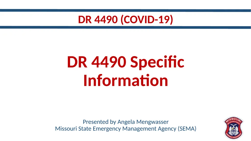 New and Different – Updates in Public Assistance - slide 23 of 33