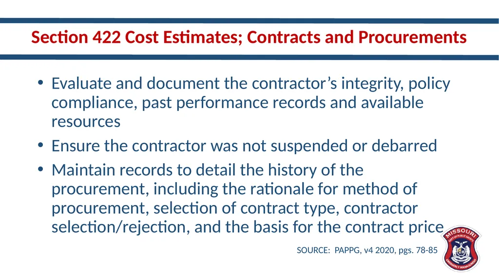 New and Different – Updates in Public Assistance - slide 17 of 33