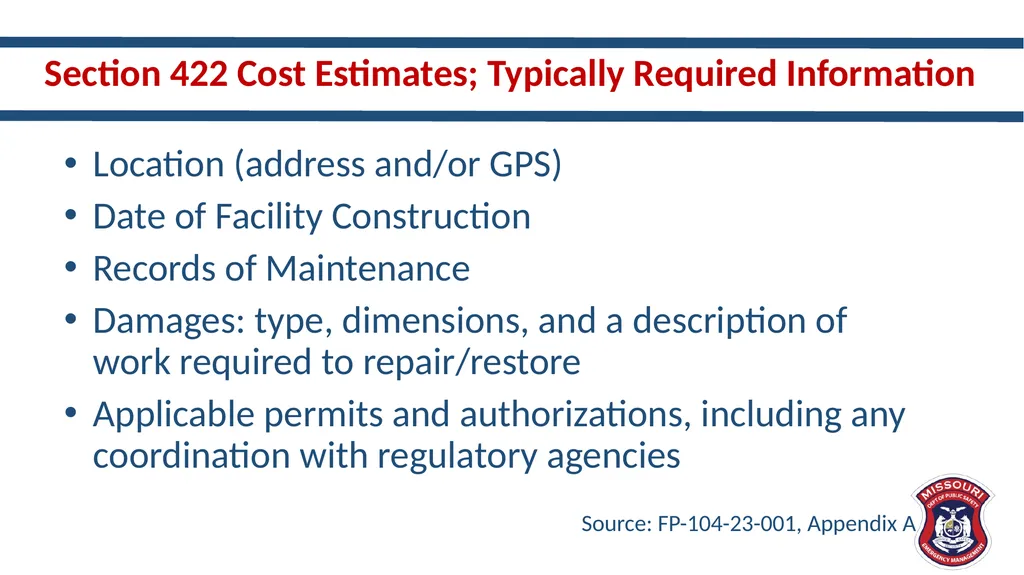 New and Different – Updates in Public Assistance - slide 14 of 33