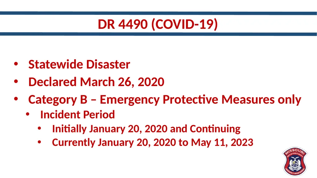New and Different – Updates in Public Assistance - slide 24 of 33