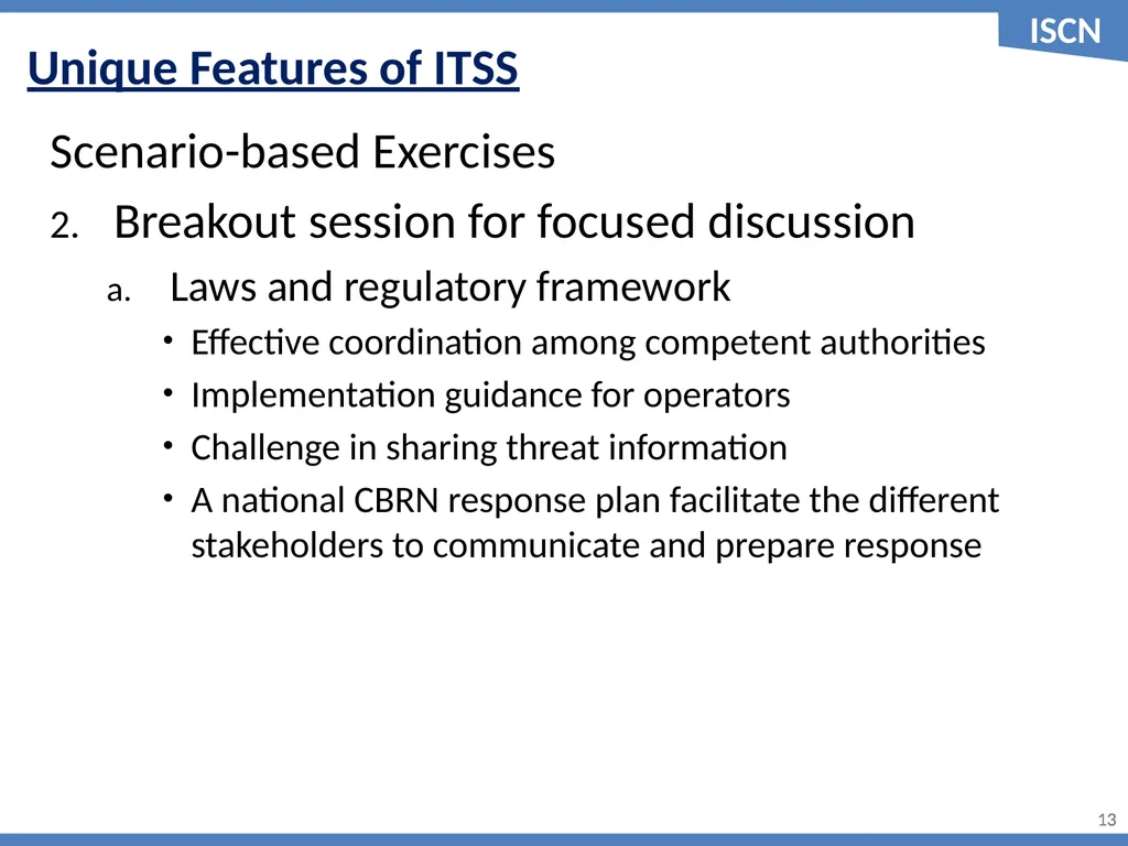 International Symposium on Transport Security of - slide 13 of 15
