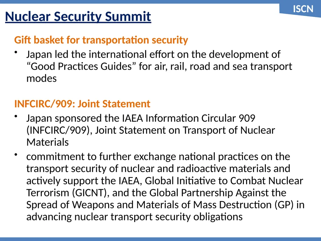 International Symposium on Transport Security of - slide 4 of 15