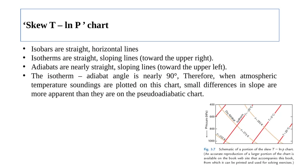 The Course of Atmospheric Thermodynamics - slide 23 of 27