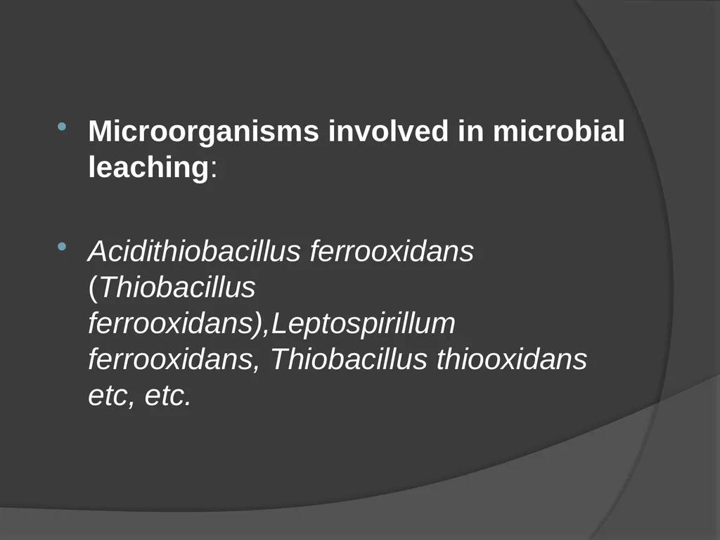 Microbial analysis of air There are two methods of - slide 12 of 19
