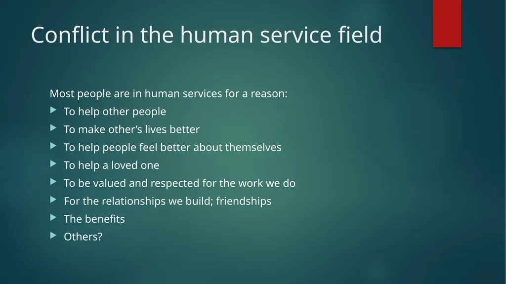 Conflict Resolution Objectives Learn the basics - slide 5 of 30