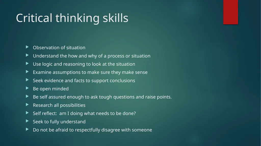 Conflict Resolution Objectives Learn the basics - slide 12 of 30