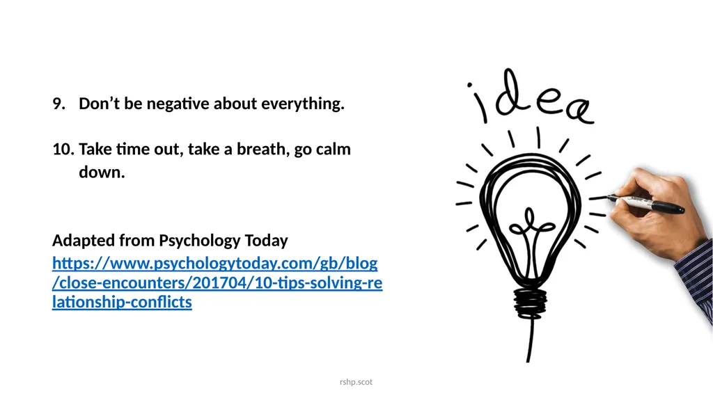 Getting along and dealing with conflict I can - slide 13 of 14