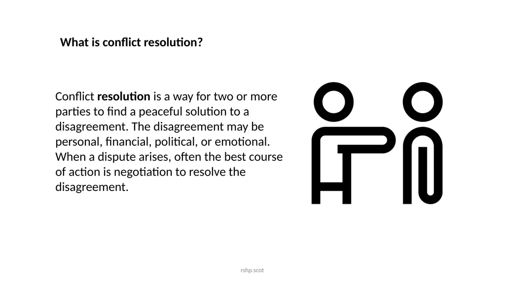 Getting along and dealing with conflict I can - slide 6 of 14