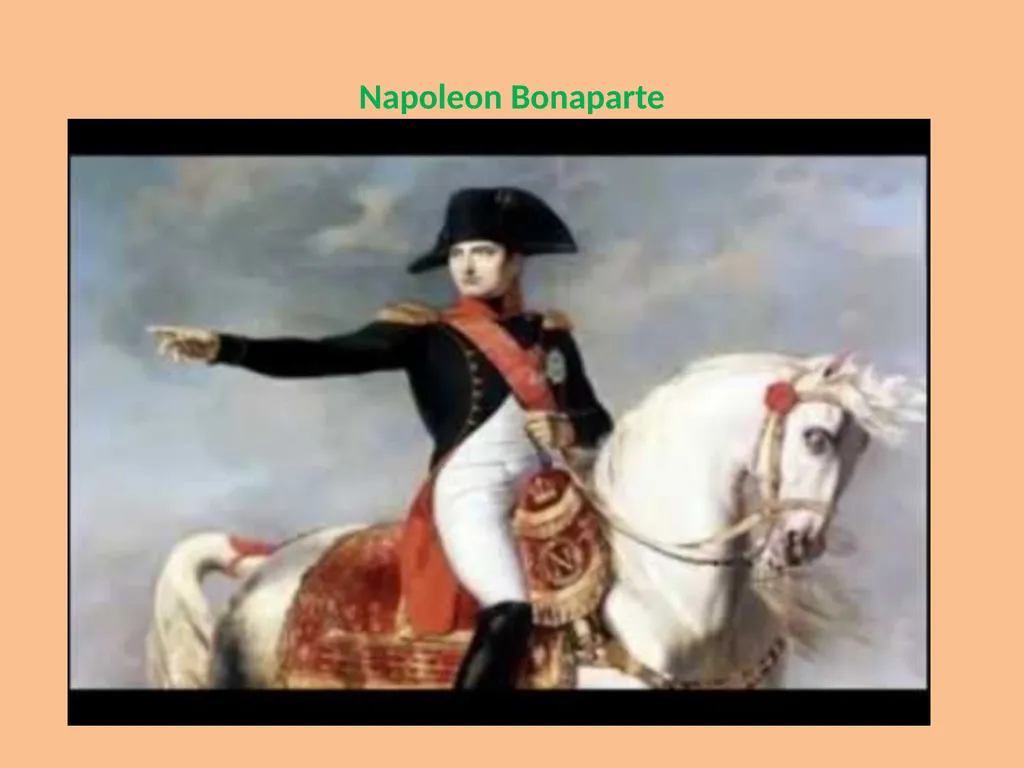 NEPOLEON BONAPARTE SEM –V CC- XI MOUSUMI - slide 2 of 18