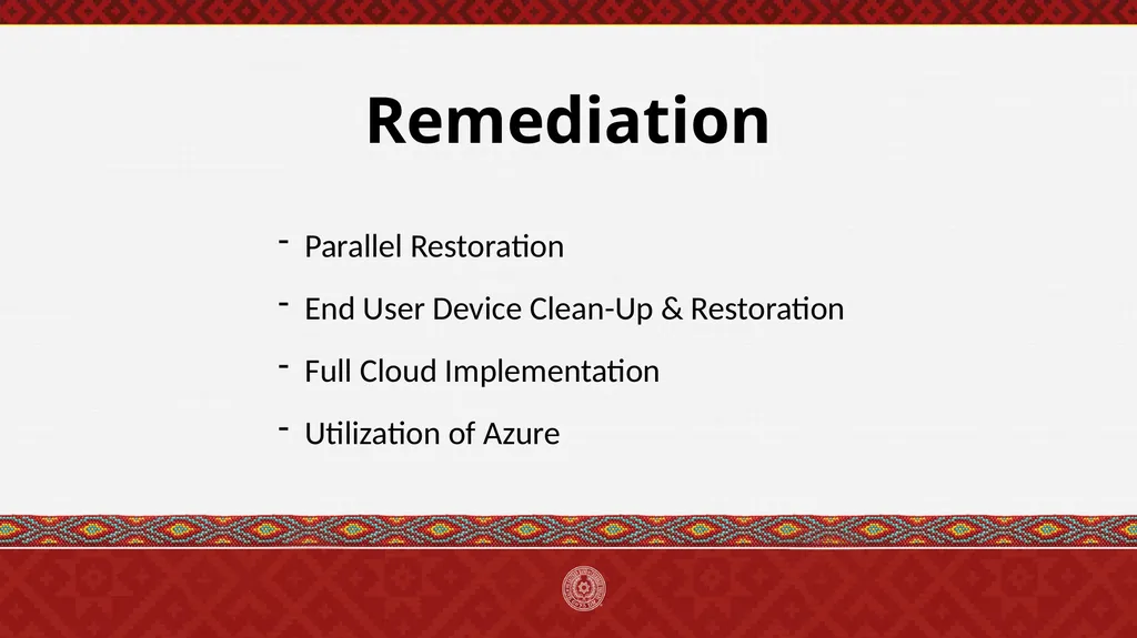 Anatomy of a Ransomware Attack Richard Sneed, - slide 6 of 7