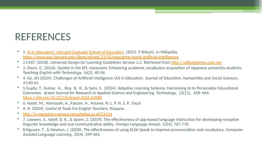 RESHAPING EDUCATIONAL METHODOLOGIES TO FIT AI - slide 12 of 14