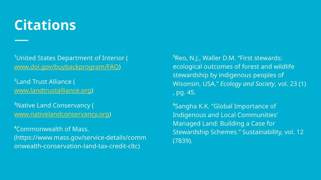 Native Land Stewardship: Journey to Climate Equity - slide 13 of 13