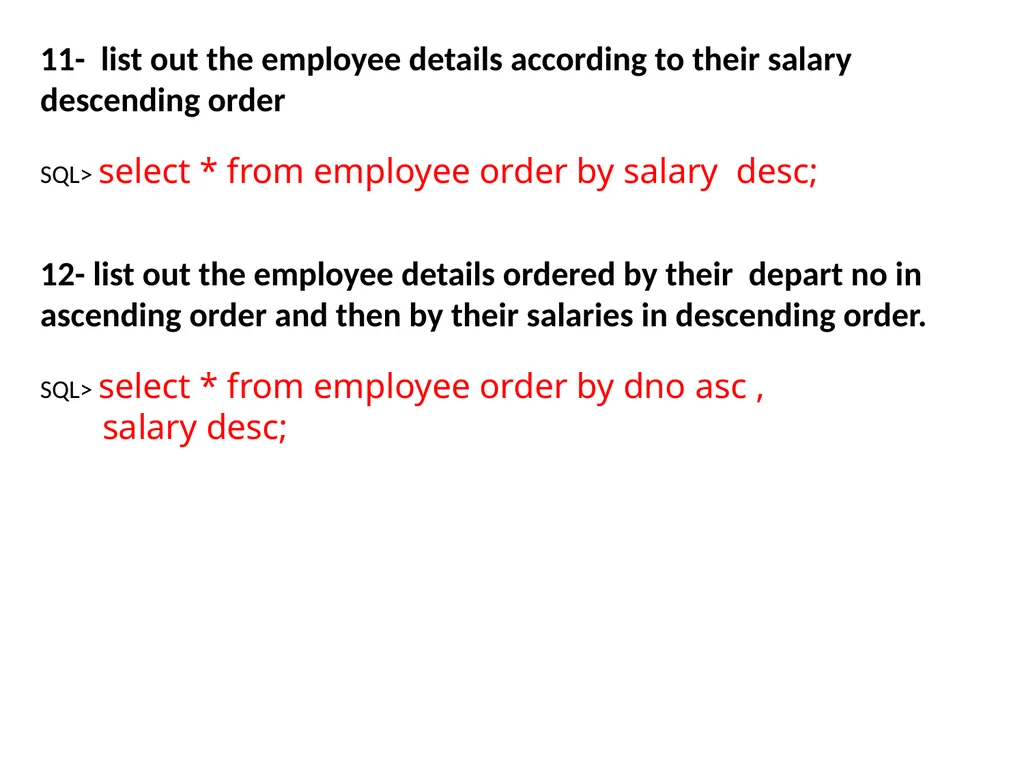 IS 2510 Lab Oracle SQL Revision Building The - slide 9 of 16