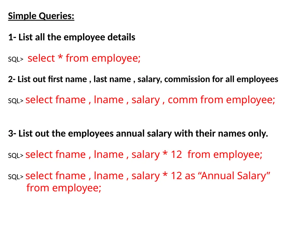 IS 2510 Lab Oracle SQL Revision Building The - slide 6 of 16