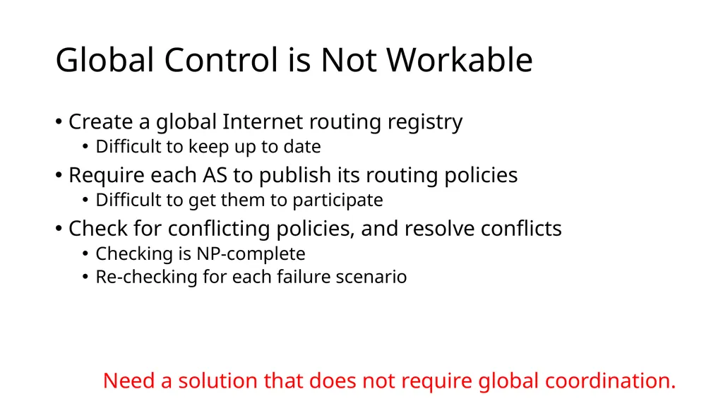Lecture 7: Advanced BGP Concepts Lecturer: Venkat - slide 6 of 26