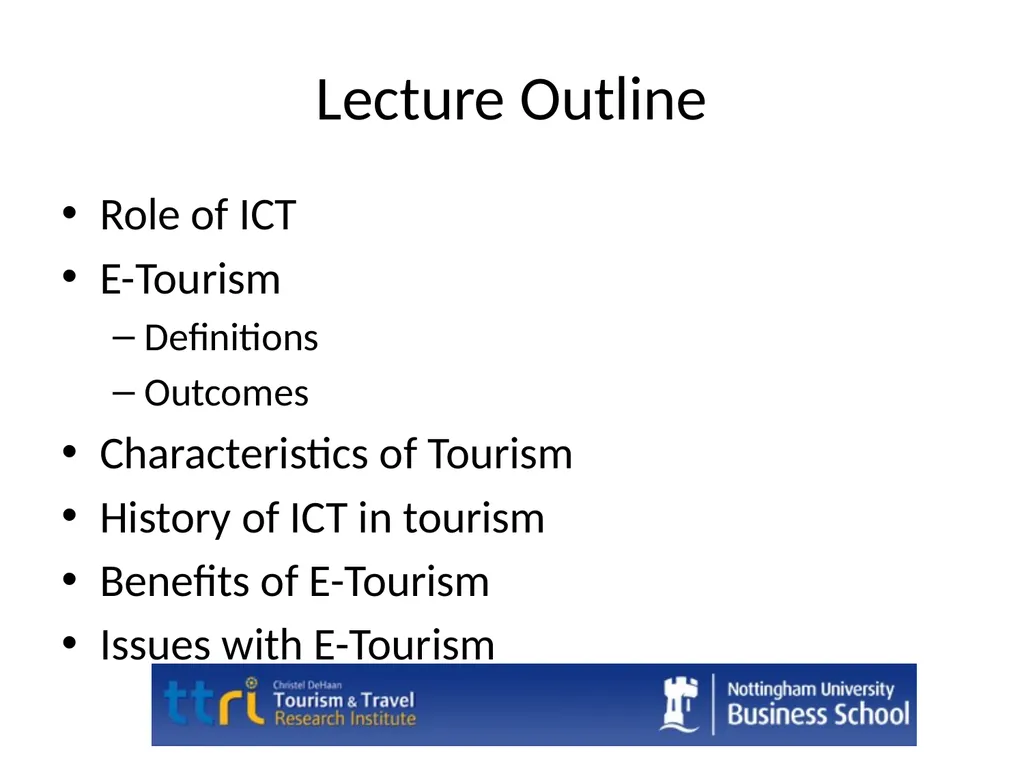 Developments in Digital Business (G53DDB ) Guest - slide 2 of 27