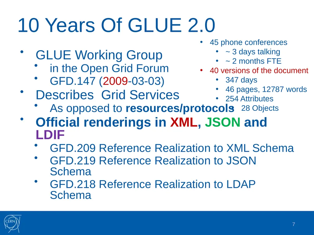 Grid Information Systems: Past, Present and Future - slide 7 of 16