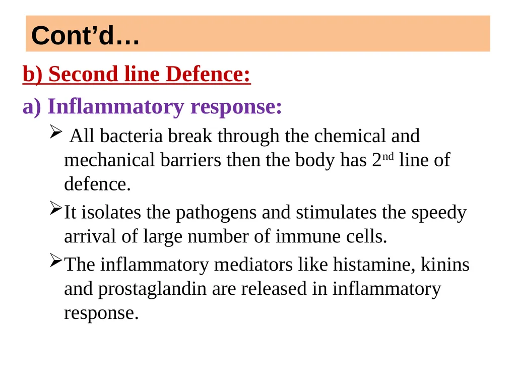 BODY DEFENSES Introduction: Every human being has - slide 9 of 27