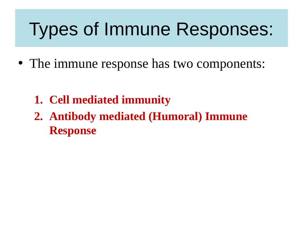 BODY DEFENSES Introduction: Every human being has - slide 18 of 27