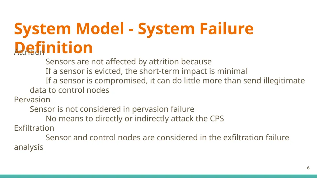 Modeling and Analysis of Attacks and Counter - slide 6 of 20