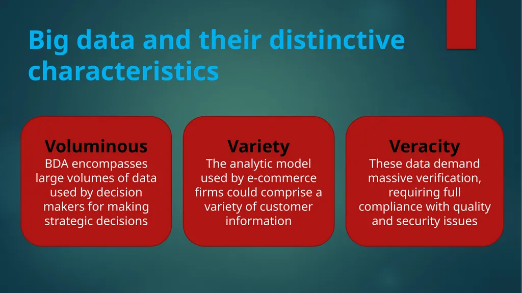 Big Introduction What is Big Data? *The term “big - slide 9 of 13