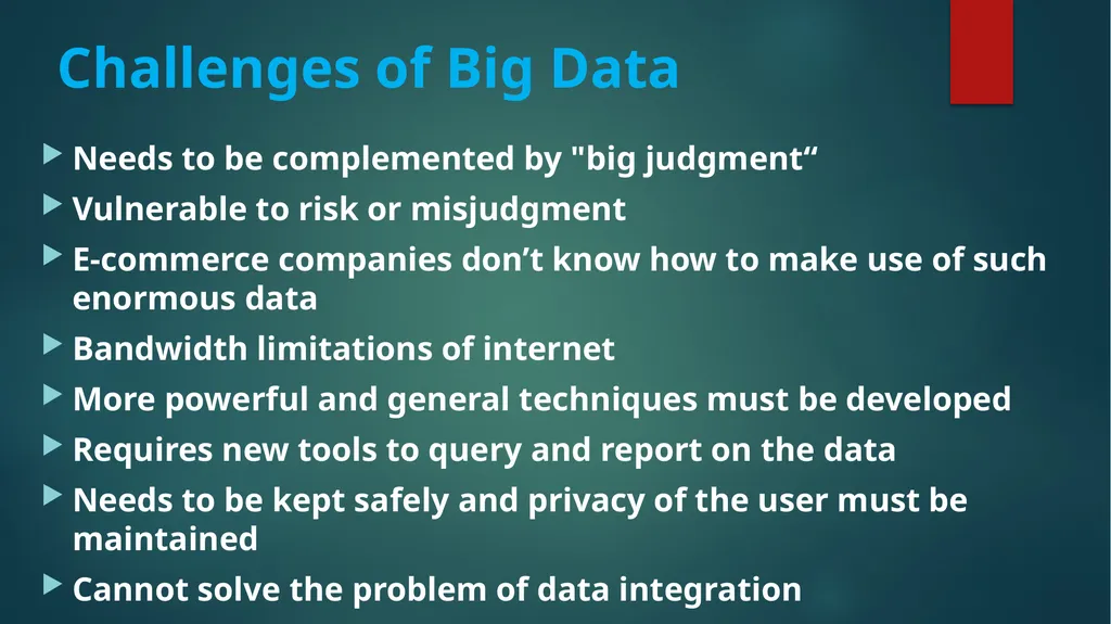 Big Introduction What is Big Data? *The term “big - slide 12 of 13