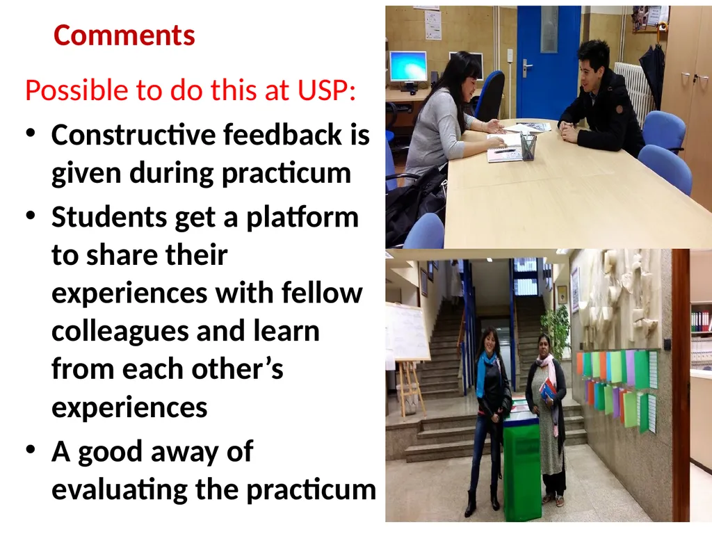 Teaching Practice: a comparative study of the USP - slide 13 of 18