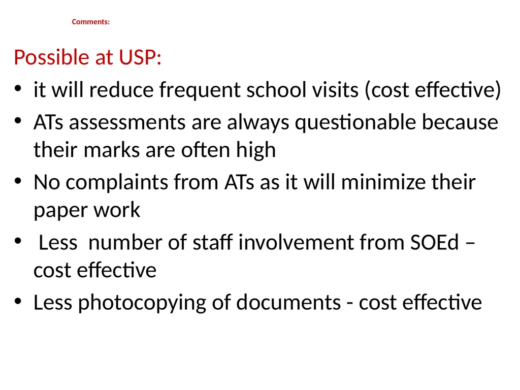 Teaching Practice: a comparative study of the USP - slide 15 of 18