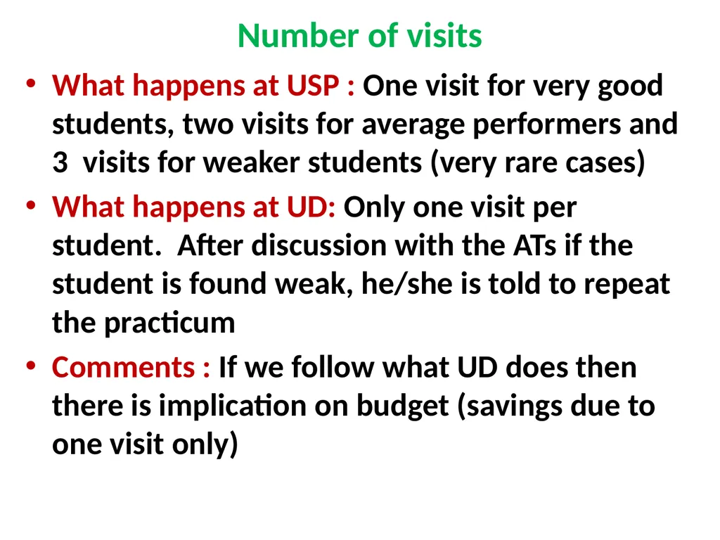 Teaching Practice: a comparative study of the USP - slide 11 of 18