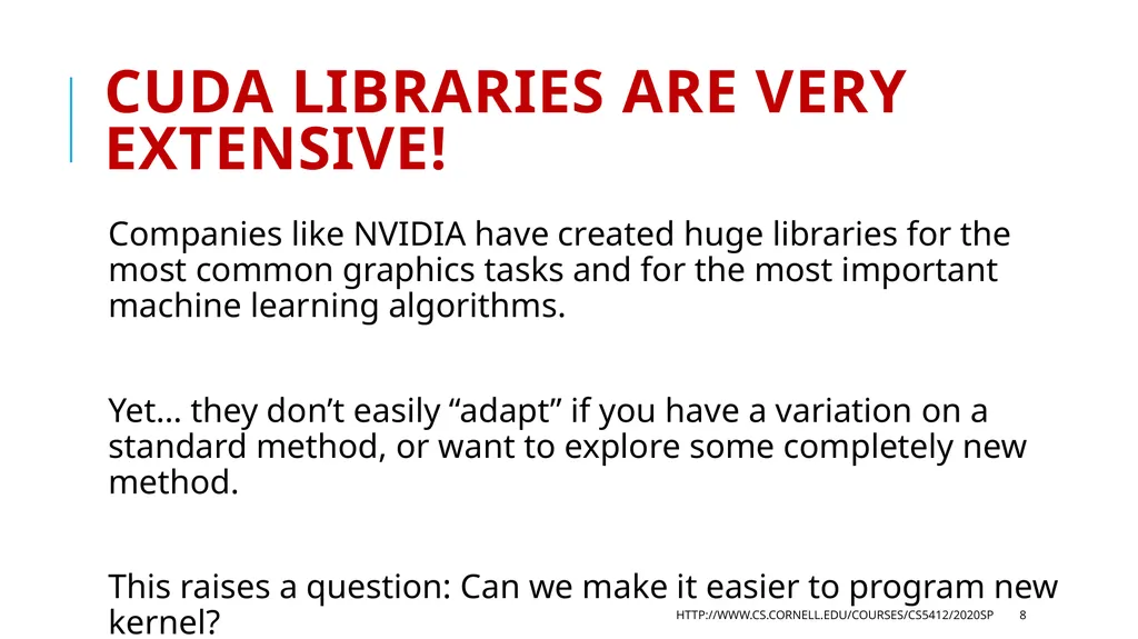 CS5412 / Lecture 25 Programming Hardware - slide 8 of 11