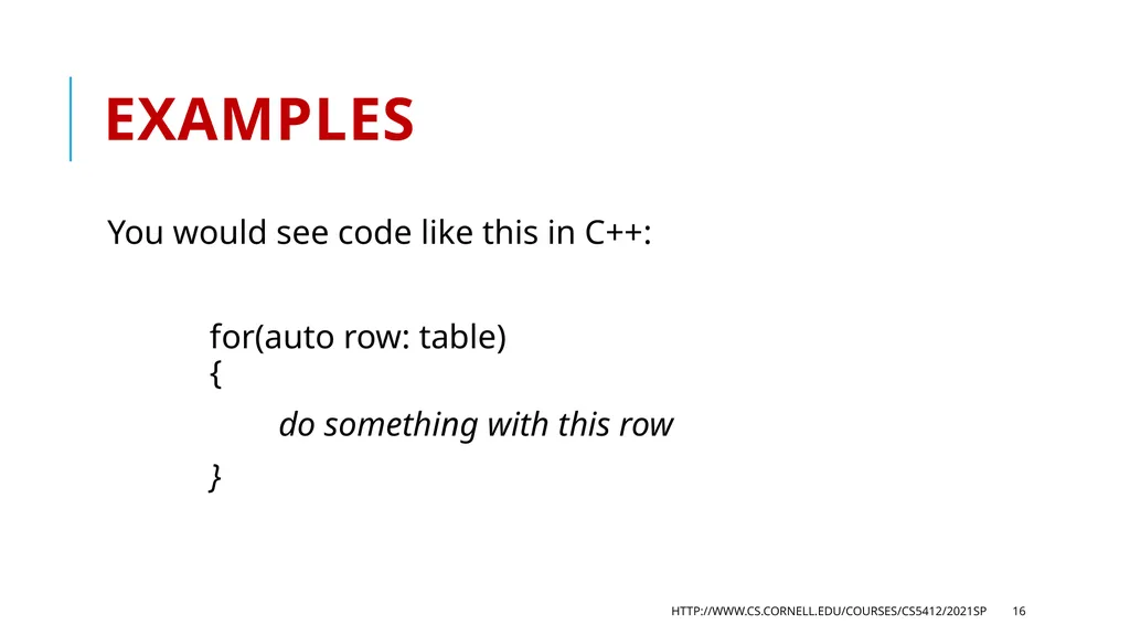 CS 5412/Lecture 18 Accessing Collections Ken - slide 16 of 44