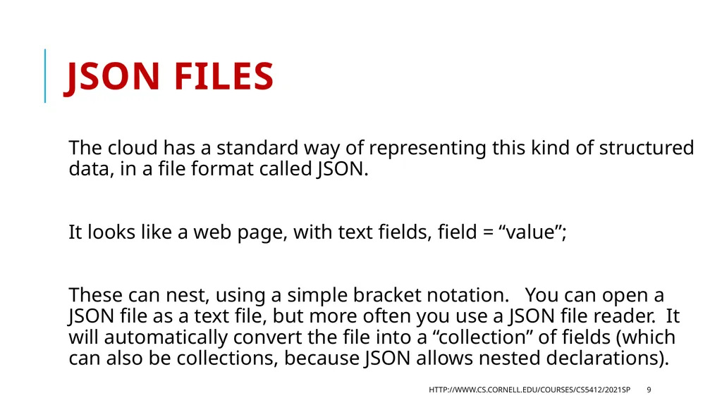 CS 5412/Lecture 18 Accessing Collections Ken - slide 9 of 44