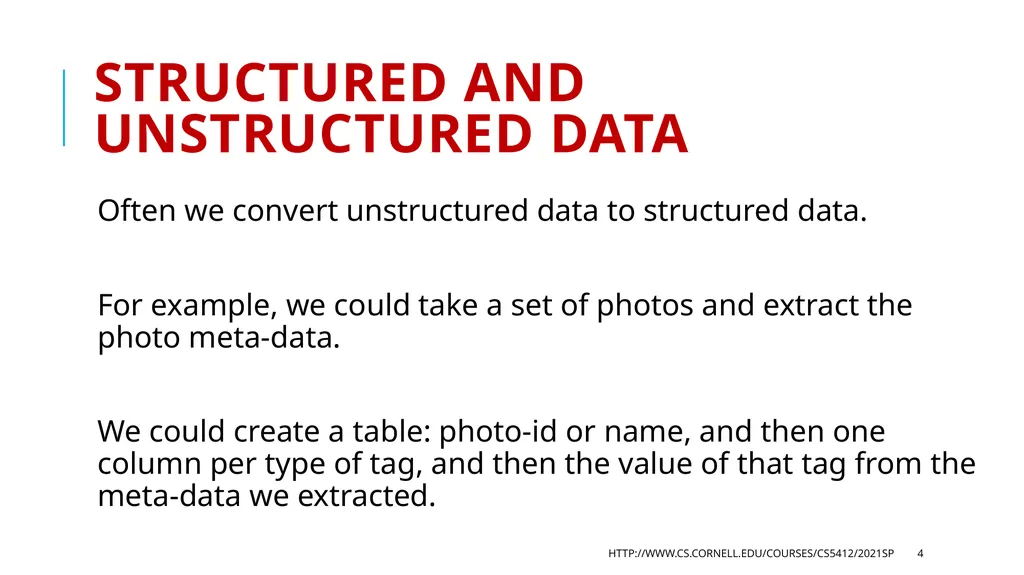 CS 5412/Lecture 18 Accessing Collections Ken - slide 4 of 44