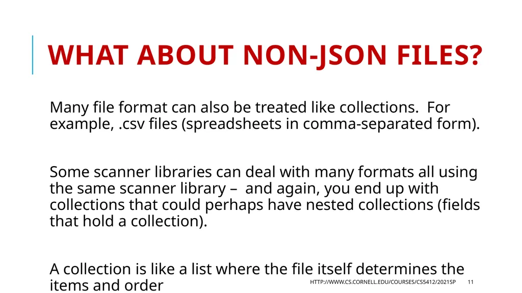 CS 5412/Lecture 18 Accessing Collections Ken - slide 11 of 44
