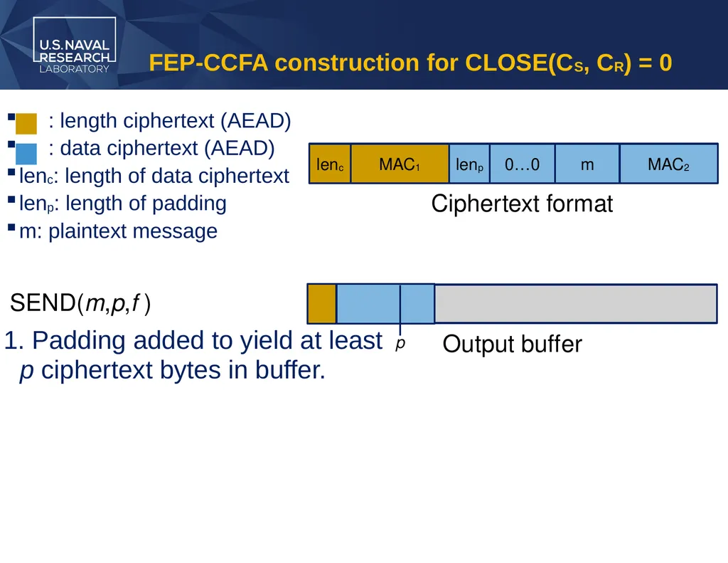 Security Notions for Fully Encrypted Protocols - slide 17 of 23