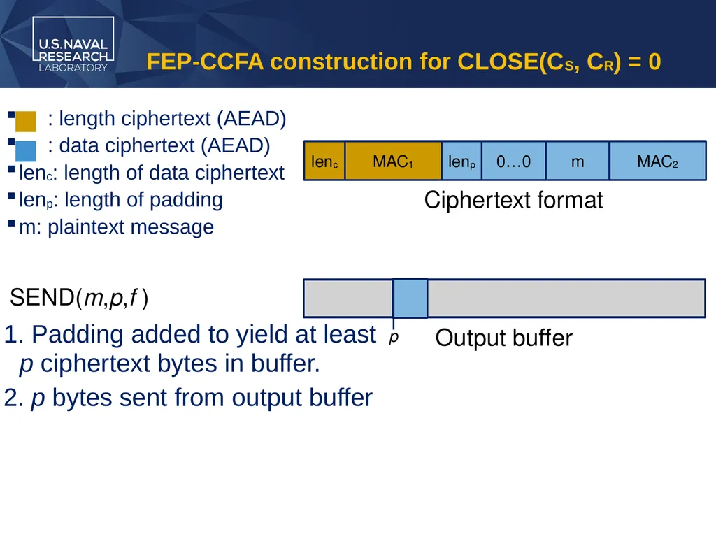 Security Notions for Fully Encrypted Protocols - slide 18 of 23