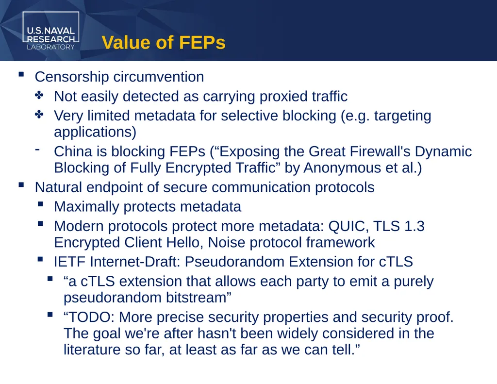 Security Notions for Fully Encrypted Protocols - slide 5 of 23