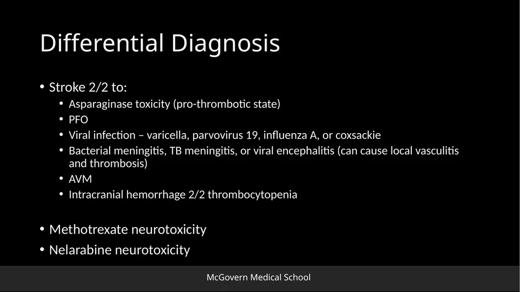 Methotrexate-related Leukoencephalopathy Sungita - slide 4 of 20