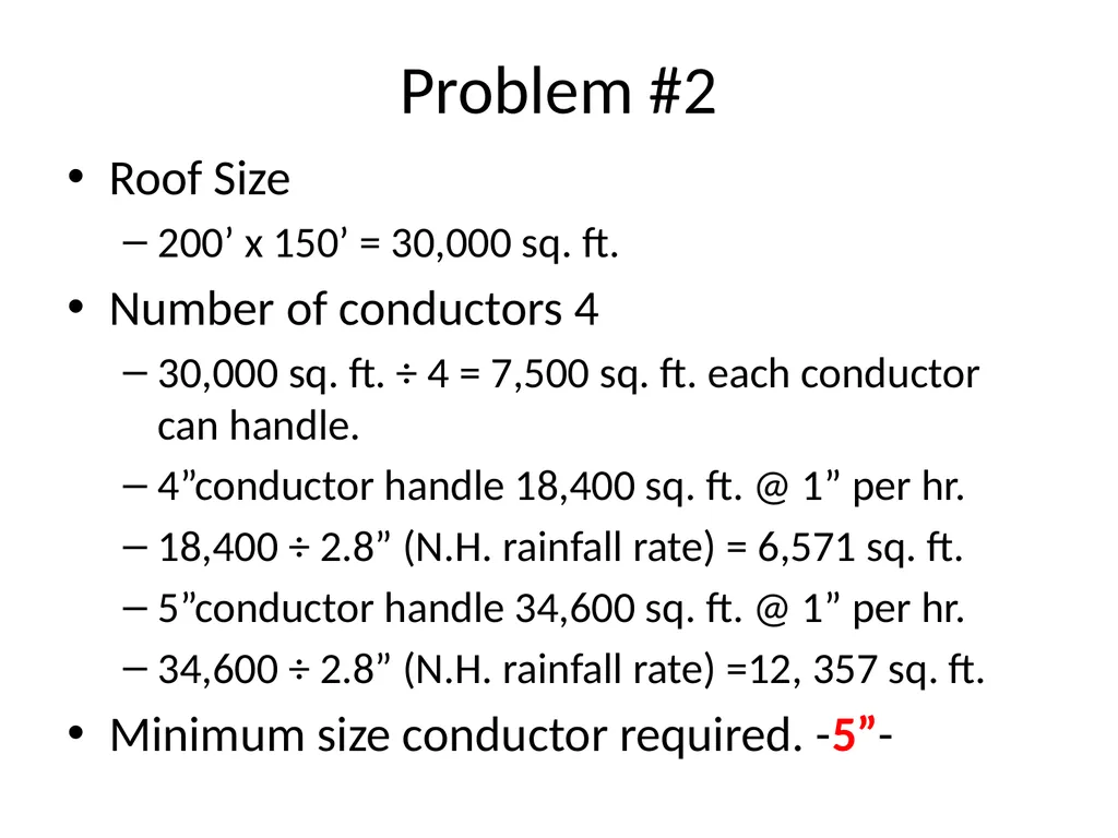 Chapter 3.1 Storm Drainage Sizing Building Drain & - slide 19 of 23