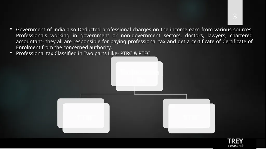 PROFESSIONAL TAX Prepared By PAMS Professional - slide 3 of 16